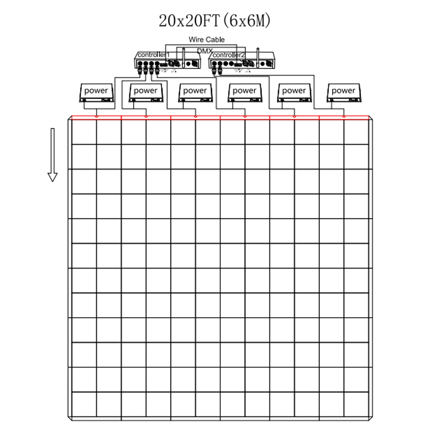 10x10ft 36 Panels 3D Infinity & Solid Top Light DJ Wireless LED Disco Dance Floor – Strong, Durable, and Water Resistant