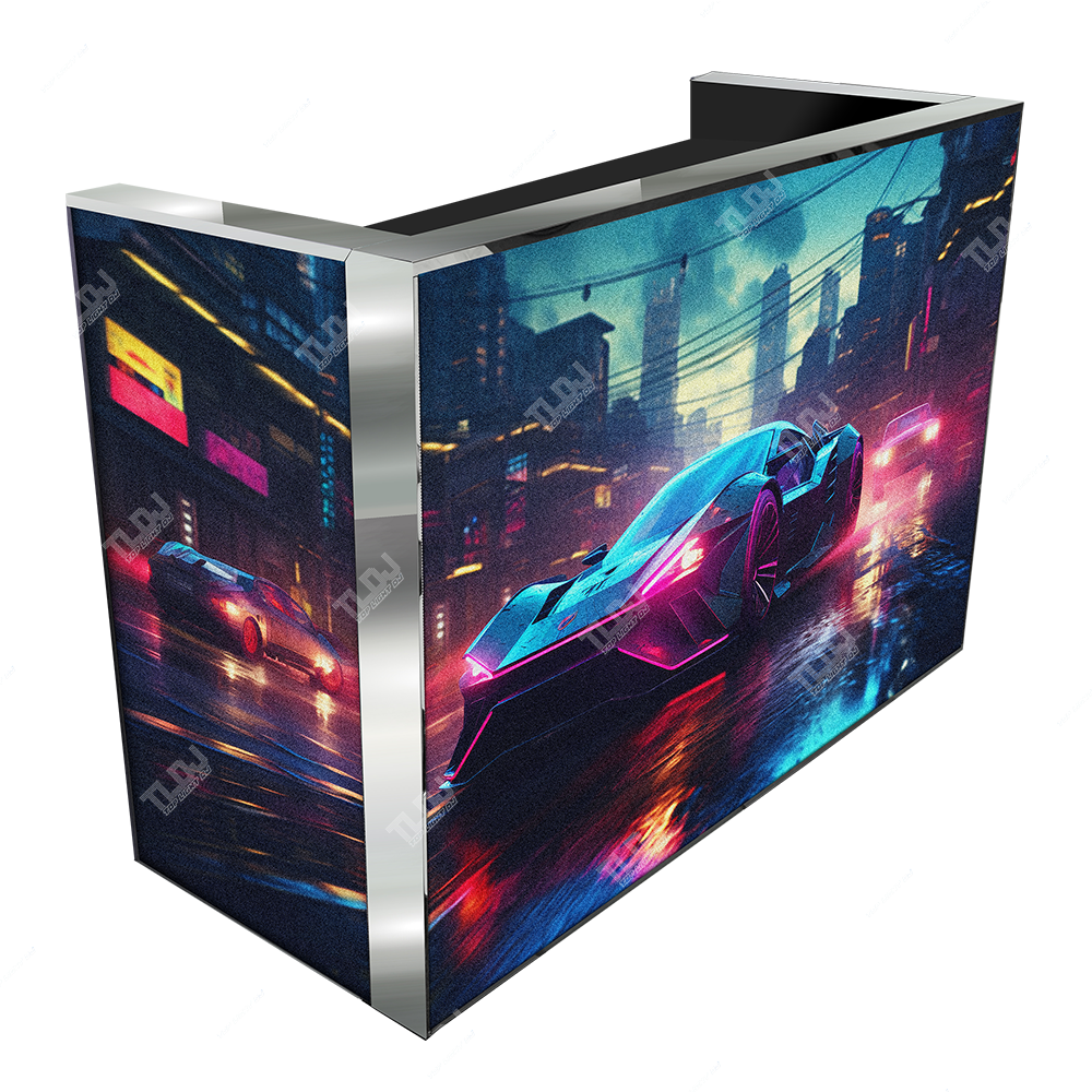 The Ultimate Digital LED Screen DJ Booth Facade