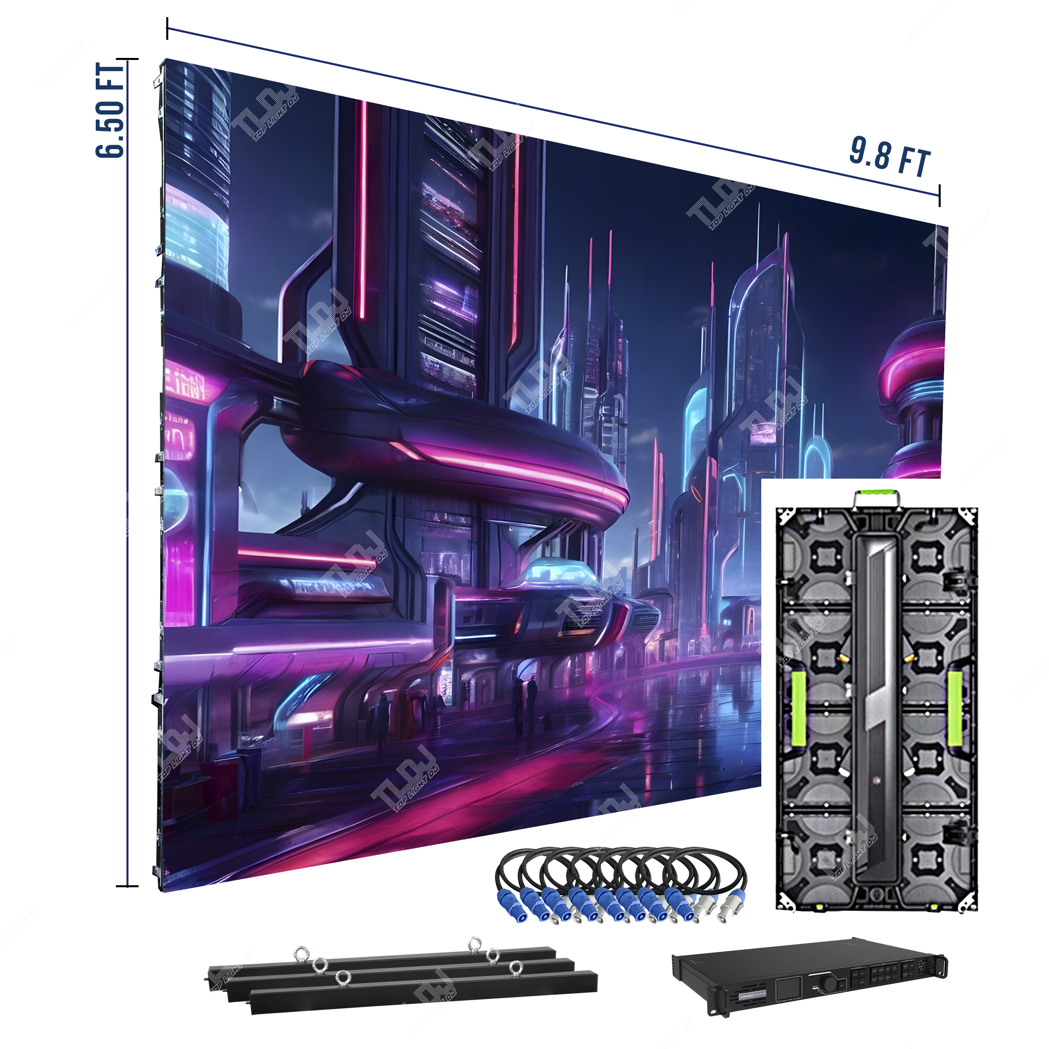 P2.6 10ft x 6.5ft LED Indoor Video Wall