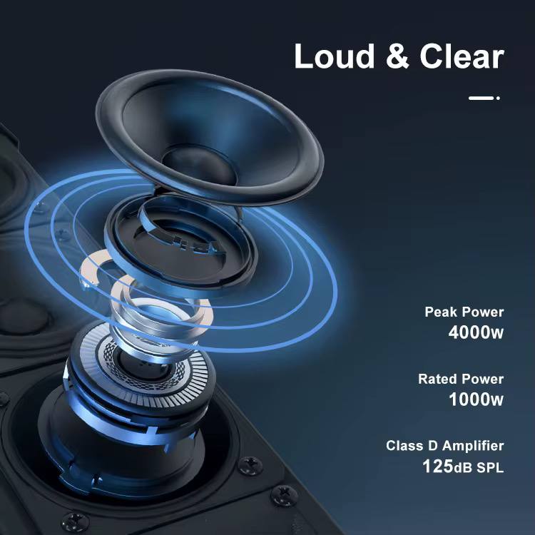 Accuracy Pro Audio E1212 Column Speakers – High-Performance Audio for Professionals (Single)