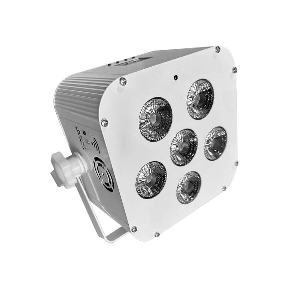 Top Light DJ RGB LED DJ Stage Uplight -DMX Control Sound Activated with Remote Control and 9 Modes LED - 10 Pack