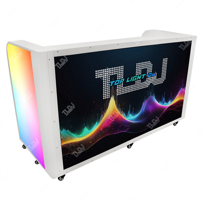 Prism65 DJ Booth Foldable Facade with 65" LED TV (PRE-SALE, LEAD TIME 5-7 WEEKS)