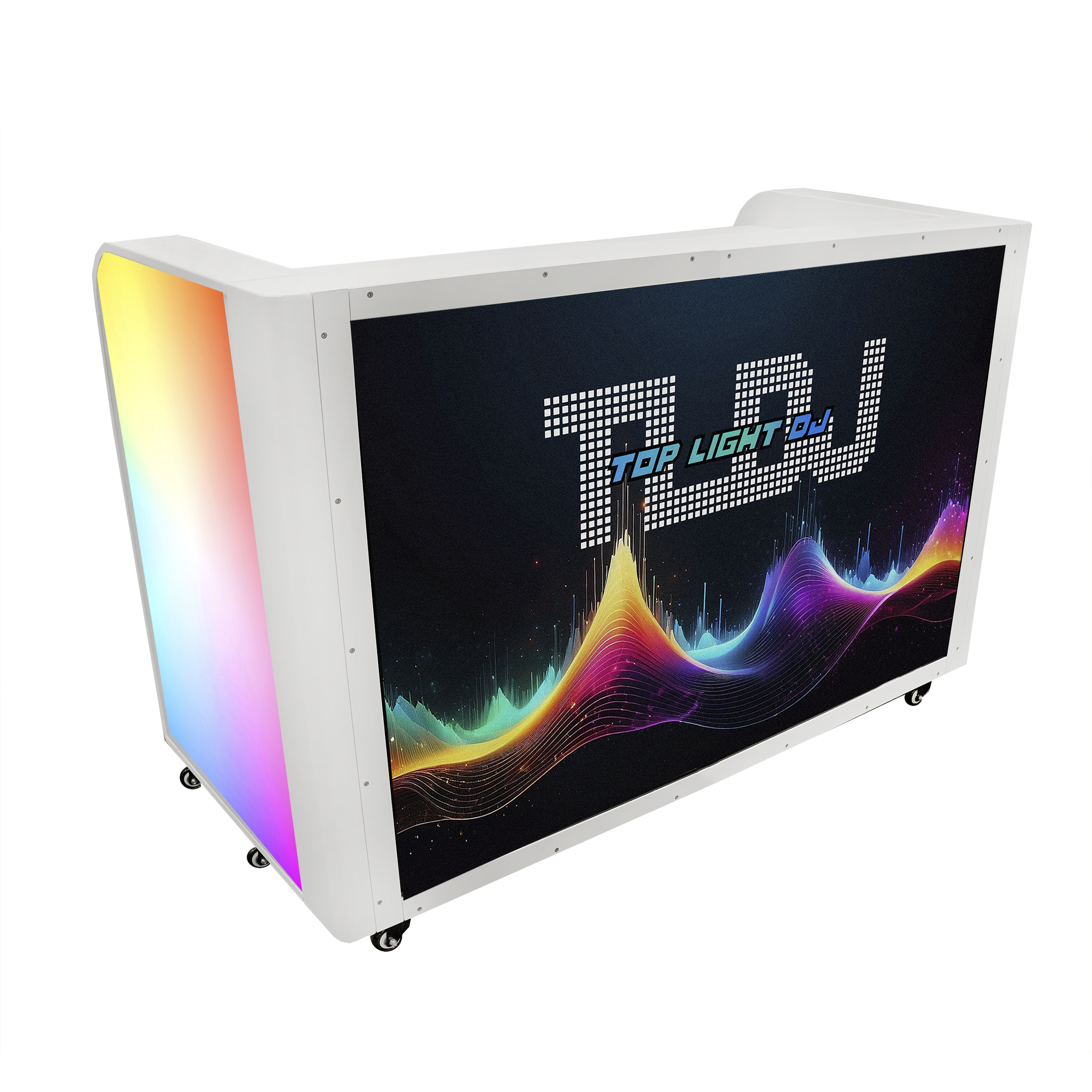 Prism55 DJ Booth Foldable Facade with 55" LED TV (SALE!!!)