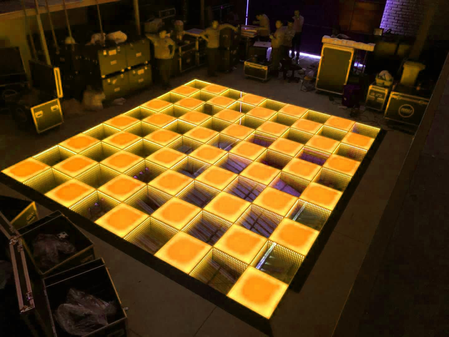 10x10 LED Dance Floor "Infinity/Matte" (PBX2024)