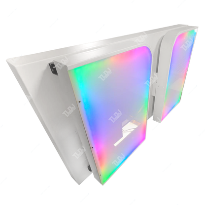 Prism DJ Booth Foldable Facade with 65" LED TV (PRE-SALE, LEAD TIME 5-7 WEEKS)